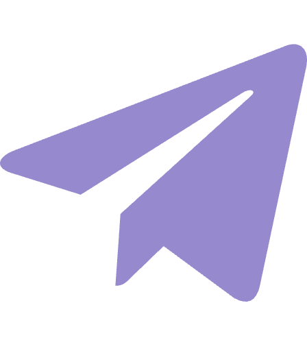 telegram footer icon